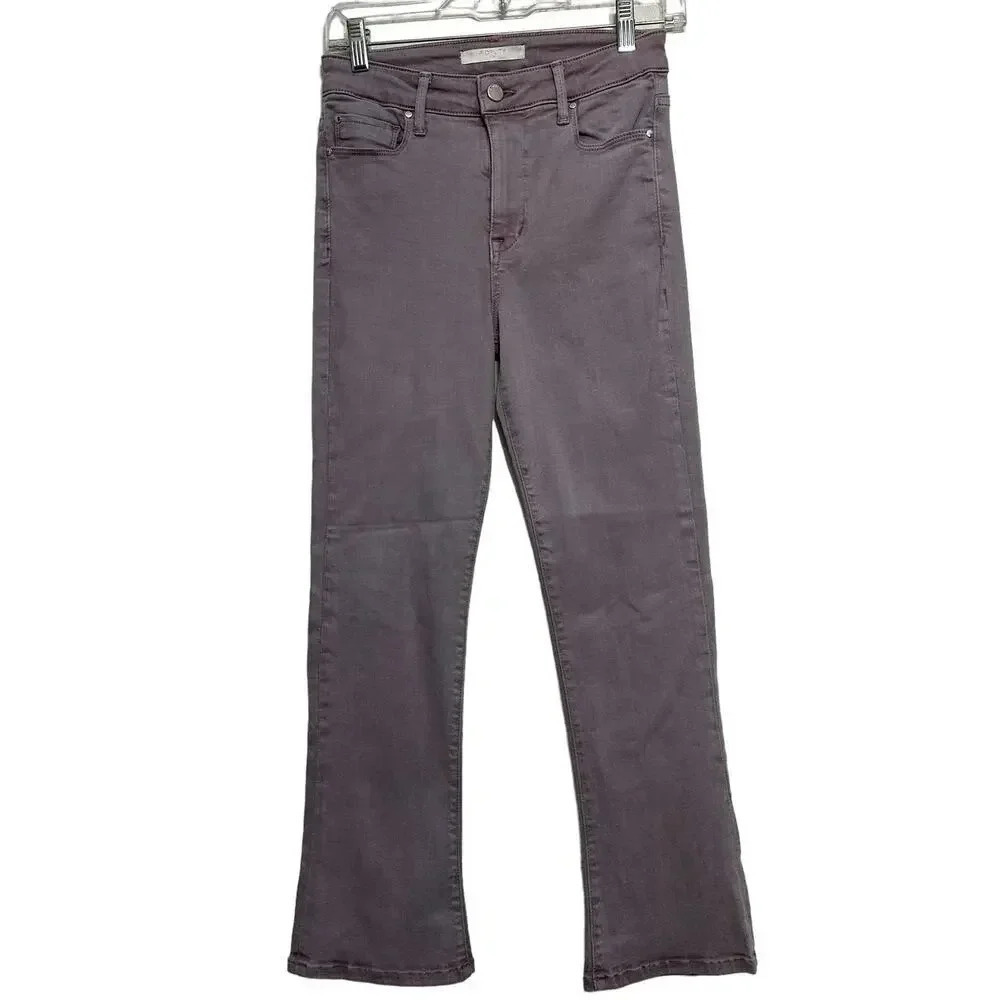 Fidelity women’s NWOT’s Juniper Mauve crop jeans. Size 26